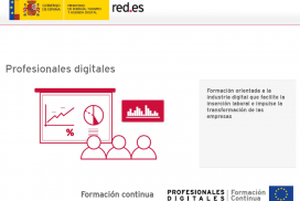 Red.es lanza un programa de ayudas que supera los 10 millones de euros para la formación continua en el ámbito digital