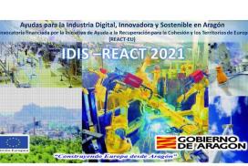 Convocatoria de ayudas para la Industria Digital, Innovadora y Sostenible IDIS-REACT 2021